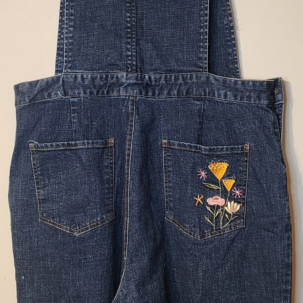 ModCloth x Princess Highway Embroidered Overalls - Picture 8 of 10
